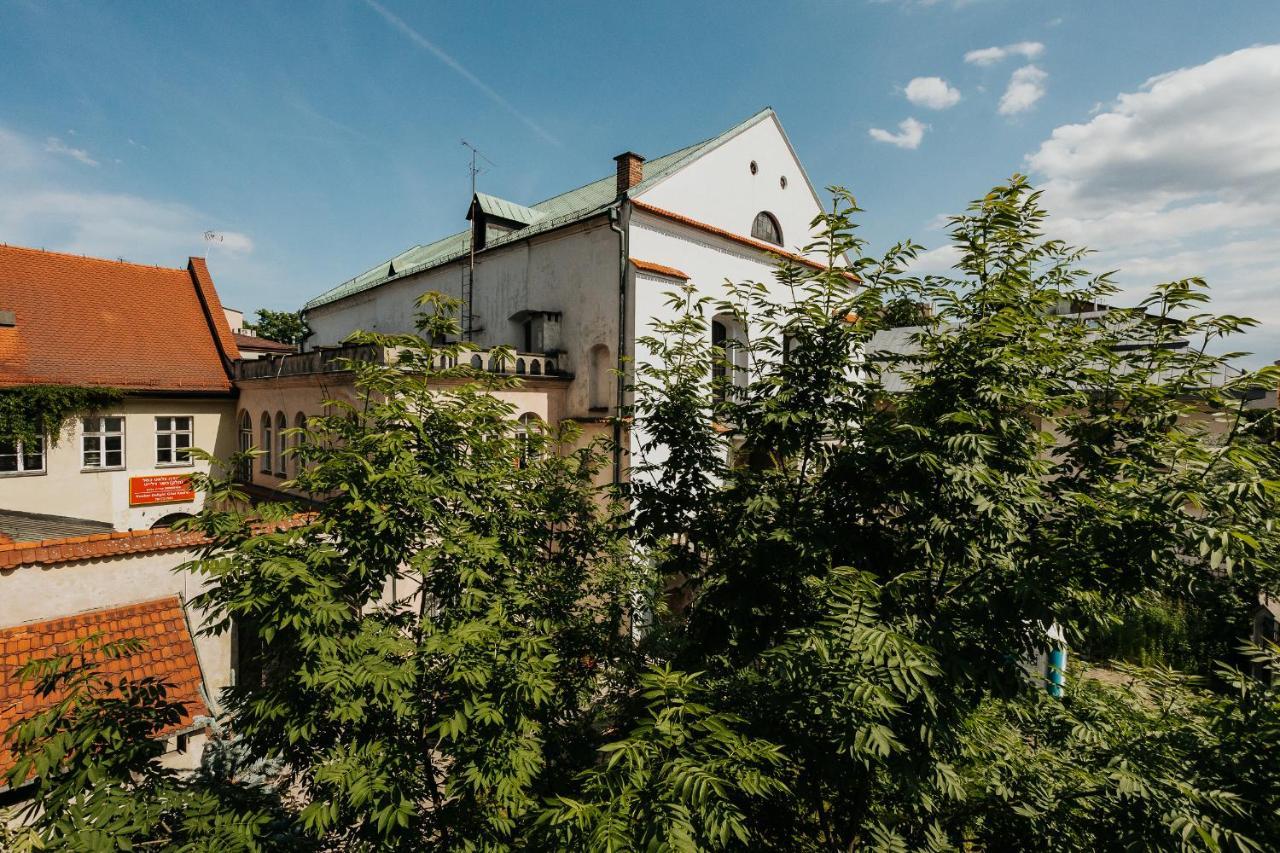 Plac Nowy Panorama Old Town View On Kazimierz Krakau Exterior foto